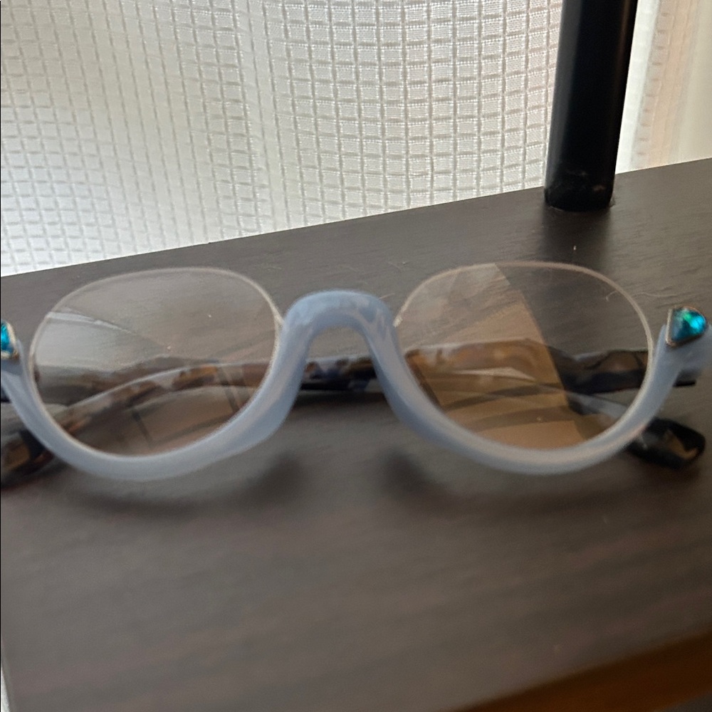 Stylish Kids' Blue and Brown Sunglasses